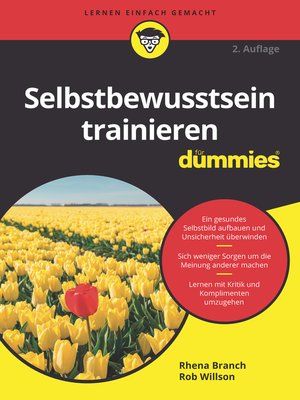 cover image of Selbstbewusstsein trainieren f&uuml;r Dummies
